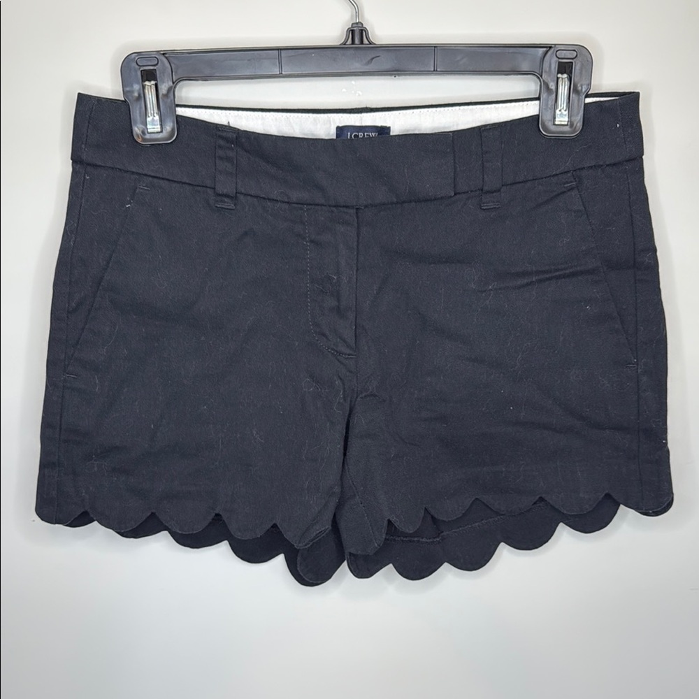 J.Crew Black Scalloped Women's Shorts